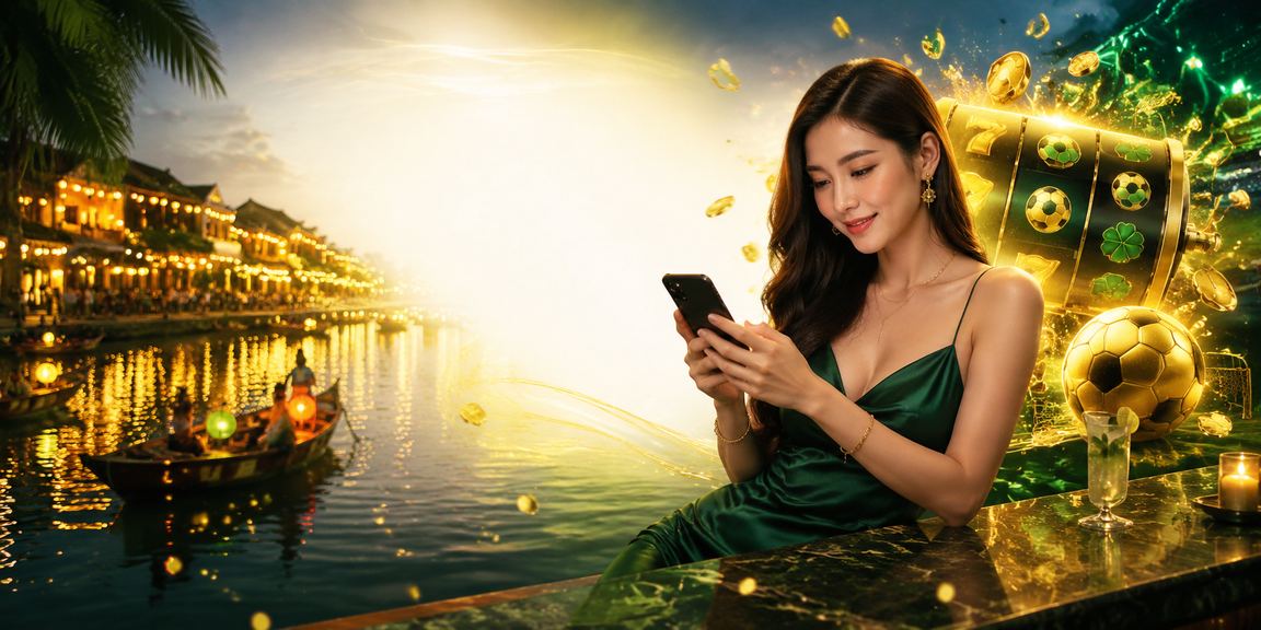 Người dùng tại Hội An thử nghiệm slot game trực tuyến trên điện thoại di động